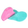 Il più nuovo detergente per pennelli in silicone trucco cosmetico pennello per lavaggio gel tappetino per pulizia fondotinta detergente per pennelli per trucco pad Scrubbe Board8054835