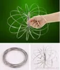 Flowtoy Amazing Flow Ring Toys Kinetic Spring Toy Funny Outdoor Game Intelligent Relax Toy Fidget Spinner EEA10