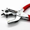 Sunshinejewelry Hole Punch Plier Tool For Duty Strap Leather Paper Bags Watch Revolving DIY Crafts Belt and Jeans Buttons6768995