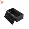 Nieuwe aankomst 10 -stcs Leatherette Cufflinks Holder Super deal Chirstmas Geschenkverpakking Cuff Link Box Lederen opslagcase8164300