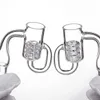 Dhl Quartz Diamond Knot Insert Nail Diamanti rimovibili Dnot Accessori per fumatori Od 19.5mm Fit Loop Quartz Banger per bong in vetro Oil Rigs