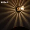 モダンな真鍮の壁Sconce Light Handmadeランプホームダイニングルームベッドルームオフィスホテルバーレストランカフェラグジュアリー銅Haloモダンな照明