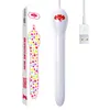 5.5inch dildo Vibrator USB Heating Warming Rods Male Masturbation Cup Sex Doll Fake Vagina Heating Wand