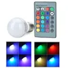 RGBW E27 E26 E14 LED -lampen Licht 5W RGB LED -lichten voor kerstverlichting IR Remote Contorl