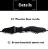 40 lbs Archery Bow Powerful Recurve Bow for Right Hand Outdoor Hunting Shooting Traditional Long Bow With Target7749820