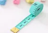 Plastic soft ruler / measuring clothing tape measure tapes rulers Home practical sewing 1.5m with iron head