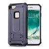 Proteger o caso completo para o iphone 8 plus case dual layer híbrido de silicone plástico rígido anti batente capa para iphone x