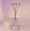 Nieuwe Decor Stijl Omkeerbare Trompet Mental Iron Vase Tall Flower Stand Bruiloft Bloem Houder voor Party Event R Best 0094