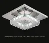 Luzes do teto Modern LED Fixture Square Superfície Montagem de Cristal Lâmpada Corredor Corredor Ligador de luz