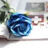 13 farben 8 cm Künstliche Samt Rosen bouquets hochzeit blume dekoration hohe gefälschte langen stiel