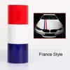 Bilklistermärke Full Body Flag Auto Stickers and Decals hela ytterdörrfönstret 3D Vinyl Funny Car-Styling för BMW VW Accessories273o