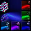 Mini 36 SZTUK RGB Red Green Blue LED LED LED Par Lighting Disco DJ Klub Efekt Wedding Show DMX Strobe Light