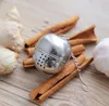 Ball Tea Infuser Essential Stainless Steel Mesh Filter Strainer Hook Loose Tea Leaf Spice Home Kitchen Accessories