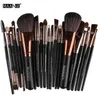 Maange 22st Beauty Makeup Brushes Set Cosmetic Foundation Pulver Blush Eye Shadow Lip Blandning Make Up Brush Tool Kit Maquiagem