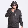 8XL 7XL 6XL Plus Size Men's Classic Hooded Bomber Jacket Spring Fashion Parka Coats Men Waterproof Windbreaker Army Jaqueta JK86