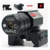 Vista láser de punto rojo para pistola Ajustar 11mm20mm Picatinny Riel para Huntiing 50-100 metros Rango 635-655NM