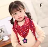 Wiosna Jesień Bawełna Dzieci Szalik Wygodne Dzieci Trójkąt Szalik Z Cute Gwiazda Wisiorek Boy Girl Neckerchief Multicolor