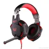 G2100 3.5mm Gaming Headphone Vibration Funktion Headset med Mic Stereo Bass Earphone LED Light för PC Laptop Hög kvalitet