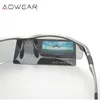 Aowear pochromic солнцезащитные очки мужчины поляризованные очки хамелеона Мужское изменение цвета солнечные очки HD Ночное зрение.