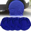 4 SZTUK 32 inch Koło Opony Obejmuje Case Opony samochodowe Torba do przechowywania Koło Pojazd Protector dla RV Ciężarówka Car Camper Trailer Car Styling