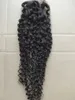 Capelli umani malesi ricci crespi 2X6 chiusura in pizzo Parte centrale 26 capelli vergini di colore naturale Top Cosures 1024 pollici1684101