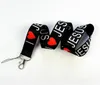 I Love JESUS Styles Neck Lanyard for MP3/4 Cell Phone ID Card Key Chain Straps Black Fashion Good quality