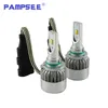 PAMPSEE 9006 HB4 LED 자동차 전조등 전구 CSP 72W 7600lm 6000K 자동 전조등 안개 전구 12v 도요타 폭스 바겐 혼다 마쓰다 현대