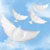 Helium inflatable biodegradable white Dove Balloons for wedding favor party decoration bio balloons Free Shipping LX3350