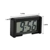 BK-208 Samochód Auto Desk Dashboard Clock Clock LCD Ekran Samoprzylepny Wspornik Samochodowy Akcesoria Wnętrze Naklejki Data wysokiej jakości