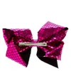 JoJo Siwa Holographic Mermaid Haarschleife DAZZLE SHIMMER Dance Haarschleifen Cheerleader Bow MAGICAL METALLIC IRIDESCENT