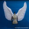 Costume ailes de plumes d'ange blanc pour Cosplay Exposition d'automobile Décorations de fête de mariage Affiche la photographie Accessoires de tir de jeu