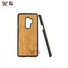Vuilbestendige telefoon gevallen voor Samsung Galaxy S7 S8 S9 S10 Plus S10E Note 8 9 S21 Natuurlijke bamboe houten waterbestendige aangepaste logo achterkant