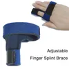 Adjustable Finger Splint Support Brace Soft Breathable 5 Finger Adaptable Pain Relief Sprain Dislocation Protection outdoor