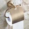 Porte-papier hygiénique en laiton antique Porte-mouchoirs Accessoires de salle de bain muraux WC organizer237f
