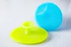 Facial Exfoliating Borste Spädbarn Baby Soft Silicone Wash Face Rengöring Kudde Skin Spa Bath Scrub Cleaner Tool Sn726