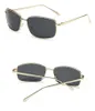 Más colores 2018 gafas de sol polarizadas marca al aire libre Gafas de sol para hombres vidrio de metal HD gafas de sol vintage Visión nocturna UV400 Unidad retro