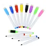 Fashion Magnetic White Board Marker Pens Dry Erase Eraser Easy Wipe School Office Writing Supplies WJ009