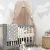 240cm Cute Children's bed tent Baby Bed Curtain Round Crib Tent Hung Dome Mosquito Net Photography Props R7