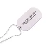 Droidhaunt Game Dead by Daylight Necklace Rostfritt stål Runda pärlkedja Pendant Dog Chain Halsband Män smycken Fans GIFT4083802