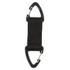 Outdoor Molle Double Point Triangle Multifunktionell karabiner Webbing Belt Climbing Carabiner Buckle Tactical Bag Hook