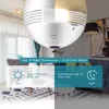 WiFi Light Bulb Security Camera 1080P HD Fisheye LED Light 360° Live Feed Light Bulb Dome Camera 2 Way Audio Indoor Remote Home Surveillance