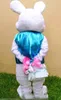 2019Professional Easter Bunny Mascot Costume Bug Królik Hare Dorosłych Fancy Dress Cartoon Suit