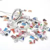 Lågt pris Varm 30mm Flytande Charms Minnes Locket DIY Smycken Transparent Glasramar Flytande Charm Lockets Pendants