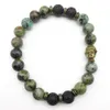 SN1262 Trendy Design Men`s Bracelet High Quality African Turquoise Bronze Buddha Bracelet Mala Yoga Jewelry Wholesale