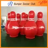 Free Shipping Free Pump High Quality 2m Inflatable Human Blowing Ball, Giant Inflatable Bowling Ball Game,Human Zorb Bowling For Sale