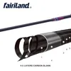 Fairiland Carbon Fiber Spinning Fishing Rod Lure Fishing Pole 6 '6 6' 7 'MH Lure Fish Rod W Corkwood Handle Big GA230J