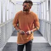 2018 heren mode trend kleding zwarte khaki truien man herfst crew hals dunne trui gratis verzending