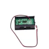 0.56 بوصة DIY Mini Voltmeter Tester اختبار الجهد الرقمي بطارية DC 4.5-30 فولت باللون الأزرق الأخضر الأحمر لسيارة LED