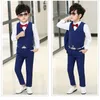 One Button High quality Kid Complete Designer Handsome Boy Wedding Suit Boys' Attire Custom-made (Jacket+Pants+Tie+Vest) m790