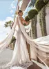 2019 ELIHAV SASSON Robes de mariée Sirène Splits Splits Halter 3D Appliques Floral Sexy Backless Back Heach Robe de mariée Sweep train Robes de mariée